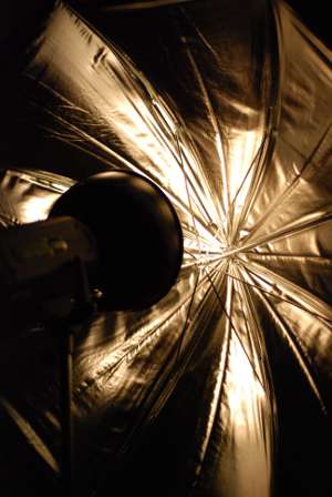 Stage photo studio - Le flash - Parapluie - Température de la lumière