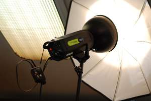 Contrôle de l'éclairage avec lampe pilote - Stage photo studio - 54 - Nancy - Lorraine